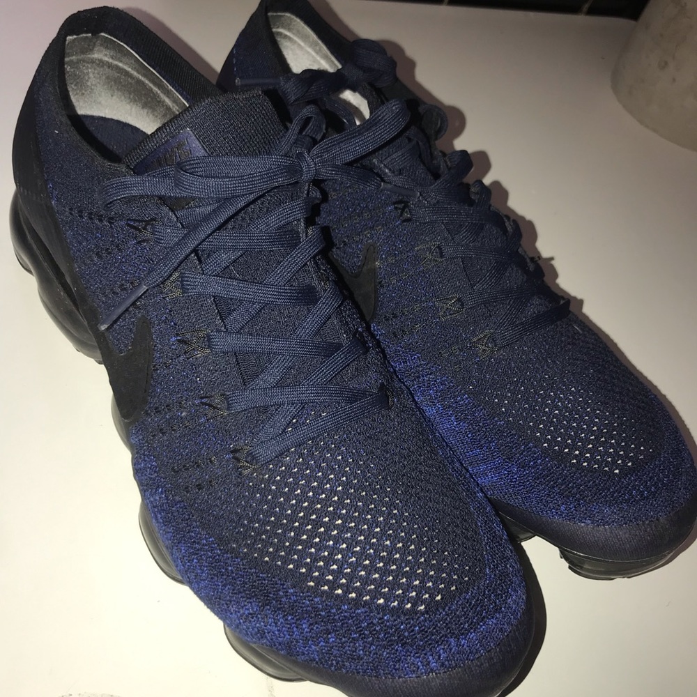 🔥 EXCELLENT CONDITION NIKE VAPORMAX MIDNIGHT NAVY SIZE 12